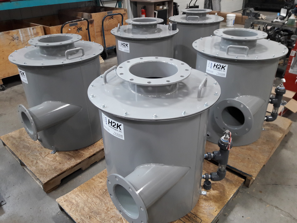 Industrial Moisture Separators Knockout Tanks Air/Water Separators
